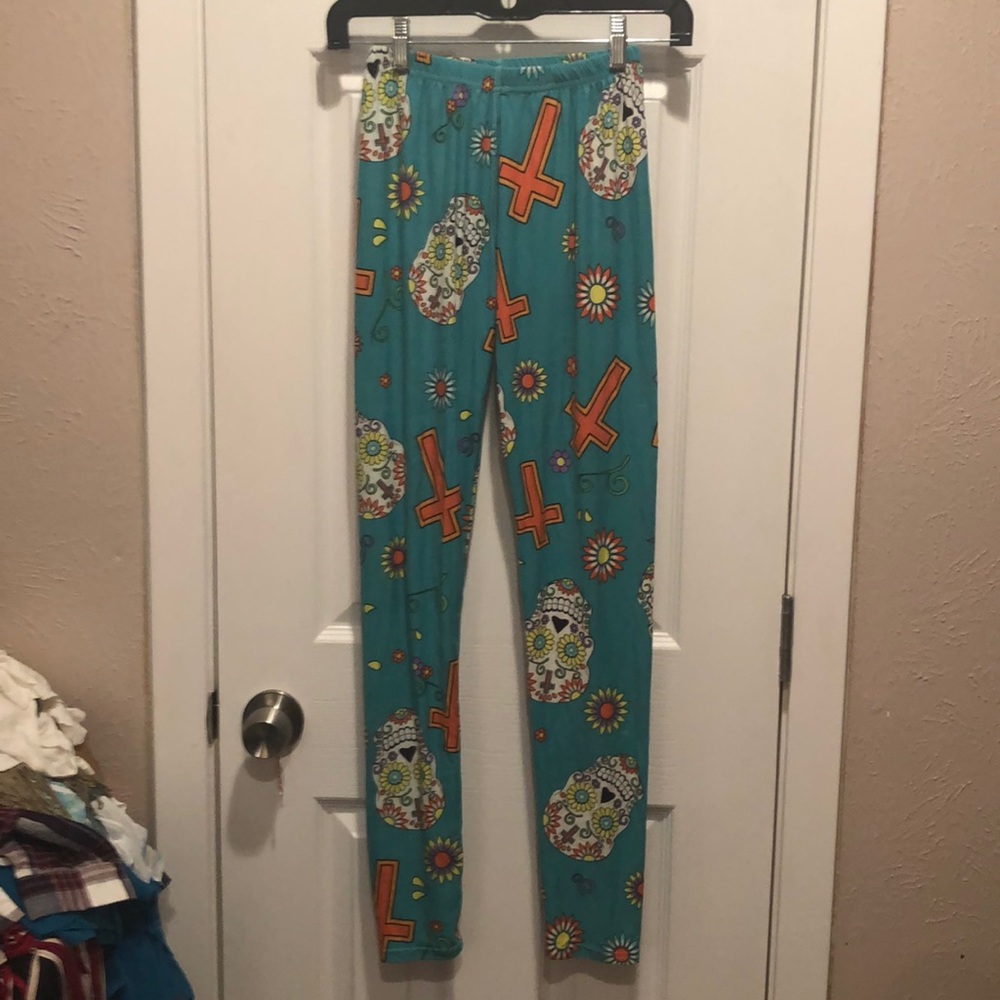 Sugar Skull Leggings